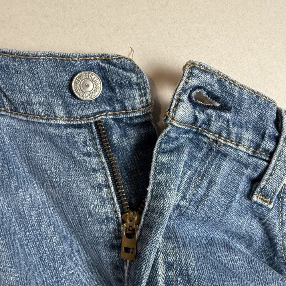 Levi's‎ 514 Jeans Mens 36x30 Blue Medium Wash Straight Stretch WaterLess Denim